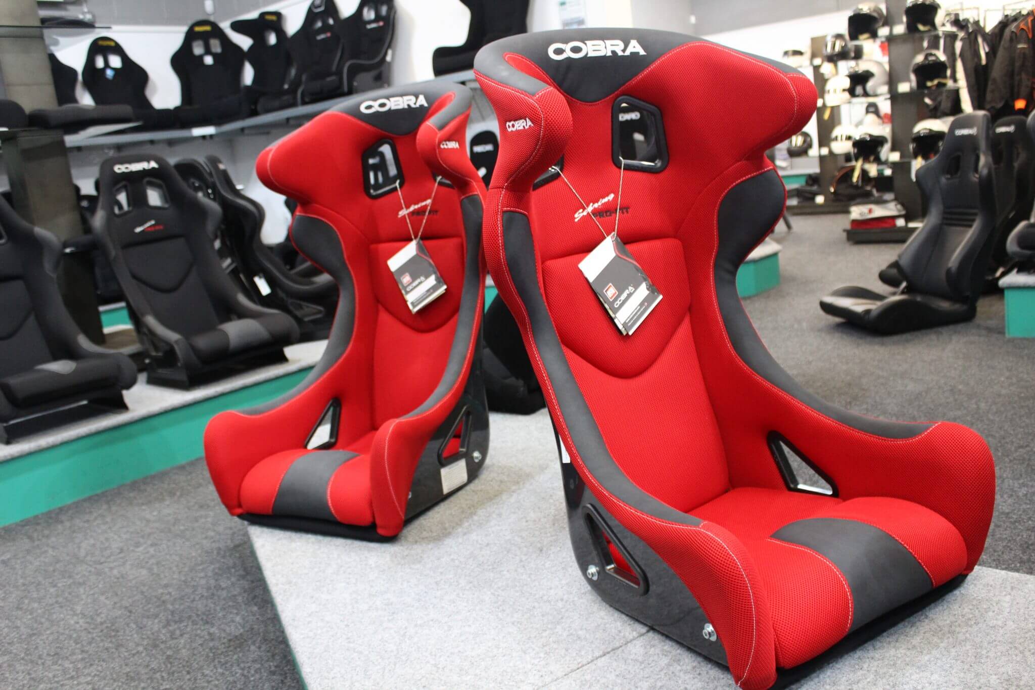 Cobra Sebring Carbon Fibre FIA Bucket Seats Arrive in Our Showroom