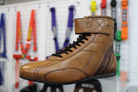 OMP Carrera High Racing Shoes Showroom