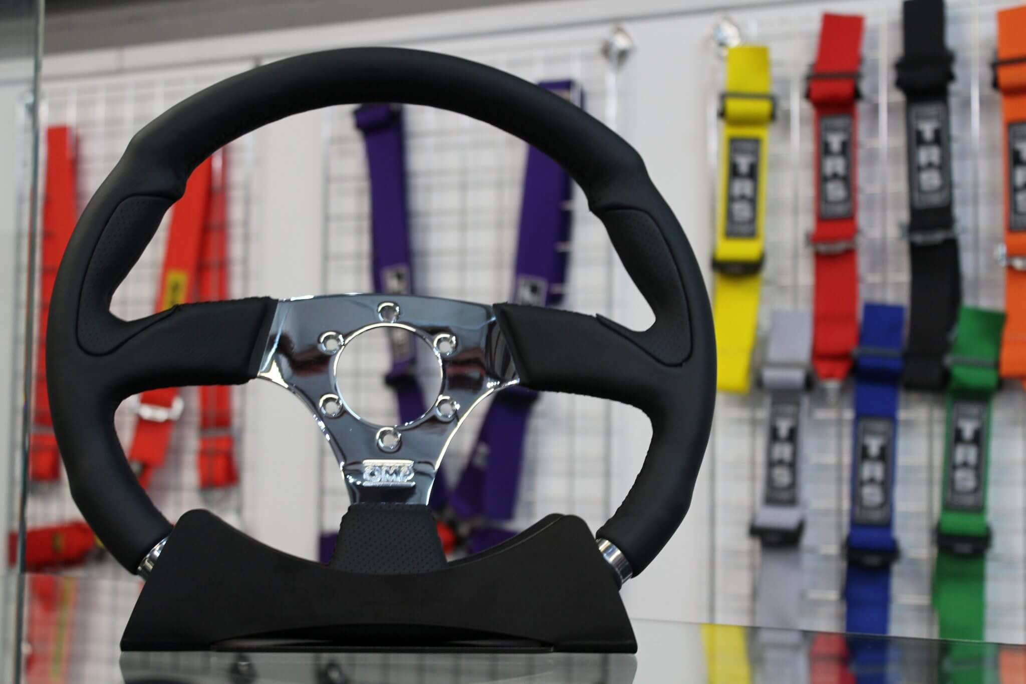 OMP Cromo Steering Wheel – Showroom – GSM Performance