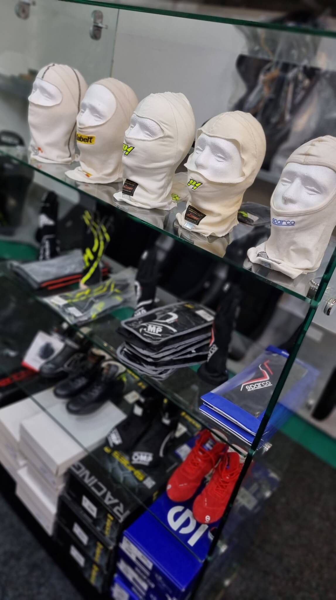 Sparco and OMP racewear on display at GSM Performance