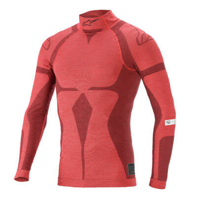 alpinestars ZX TOP EVO V2 ホワイトブルーM/Lサイズ Alpinestars ZX EVO V2 Fireproof Shirt @ Competition Motorsport