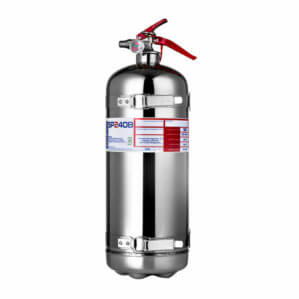 FIA Approved MSA Stainless Steel 4.25L AFFF Race Rally Car Fire Extinguisher 