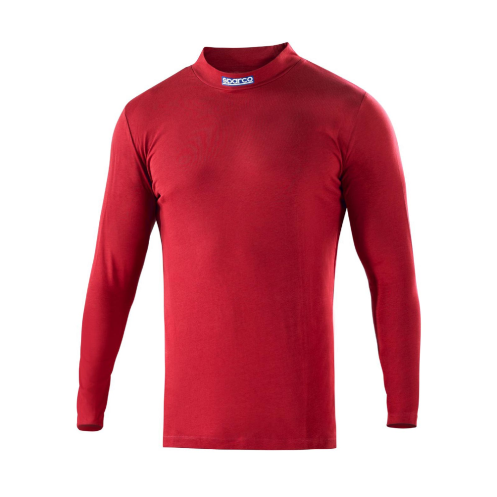 The Sparco B-Rookie long sleeve top in red