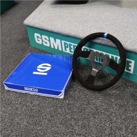 The Sparco 383 Steering Wheel In-Store