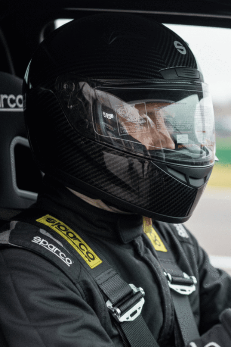 Sparco Club X1 carbon track day helmet