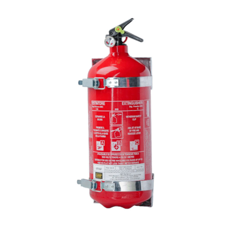 OMP 3kg Dry Powder Hand Held Fire Extinguisher