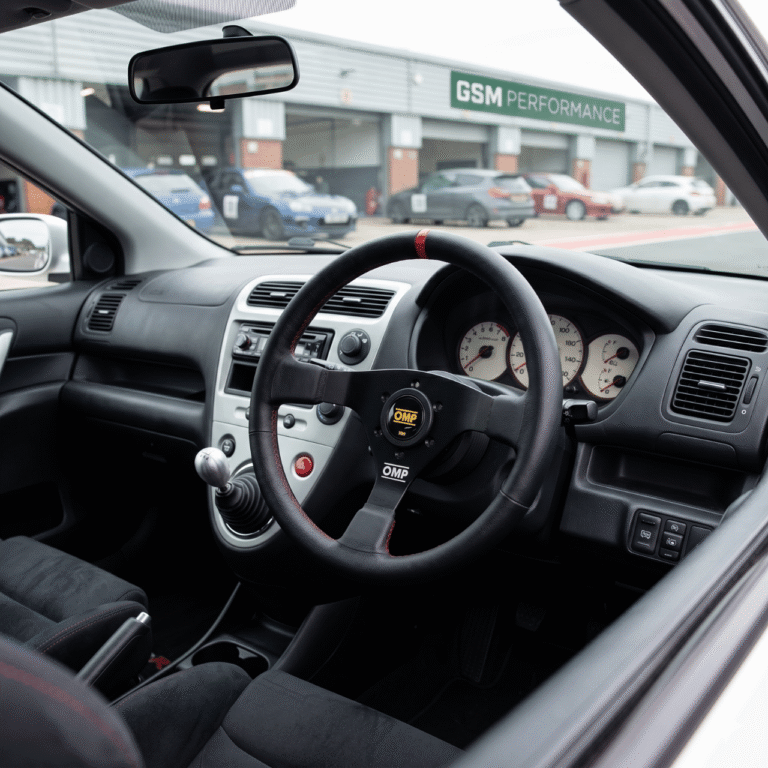 Steering wheel and boss kit upgrades for the Honda Civic EP3
