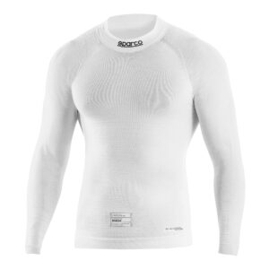 Sparco RW-11 Evo Long Sleeve Top in white, part 001789MBO