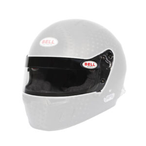 Bell SE06 3mm replacement visor shown fitted to a Bell HP6 helmet