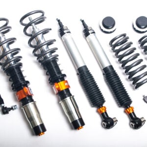 Representative AST 5100 Street coilover suspension kit; vehicle-specific components vary