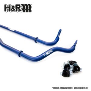 Representative H&R anti-roll bar kit image; application-specific shape and fittings may differ
