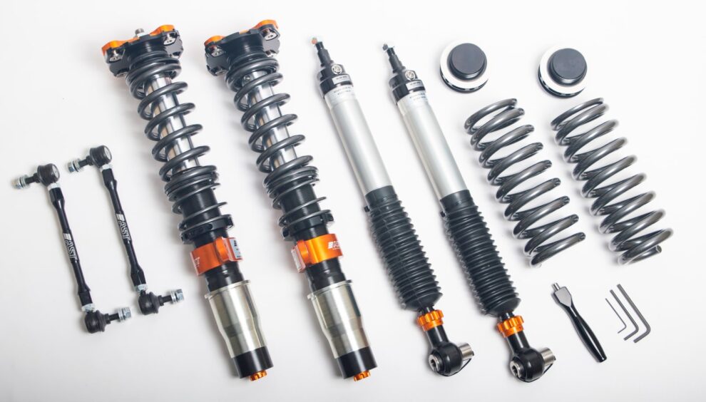 AST 5100 Street Performance kit with camber-adjustable front top mounts, rear dampers and springs
