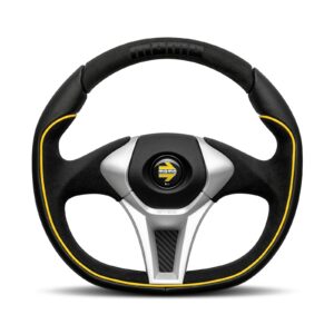 MOMO GT50 2.0 Steering Wheel photographed straight on