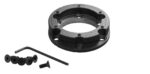 MOMO Hub Eccentric Spacer with Fixing Screws photographed straight on