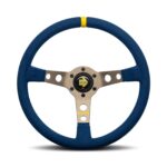 MOMO Mod.07 Microfibre Steering Wheel photographed straight on