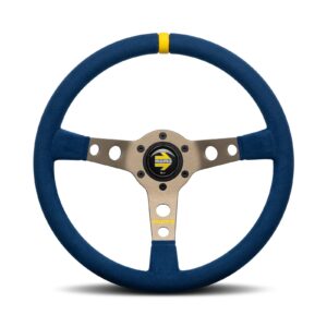 MOMO Mod.07 Microfibre Steering Wheel photographed straight on