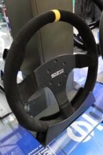 Sparco R330 Steering Wheel Suede - SSW015R330CSO - GSM Performance (2)