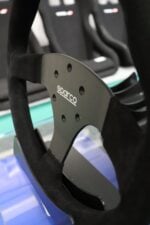 Sparco R330 Steering Wheel Suede - SSW015R330CSO - GSM Performance (3)