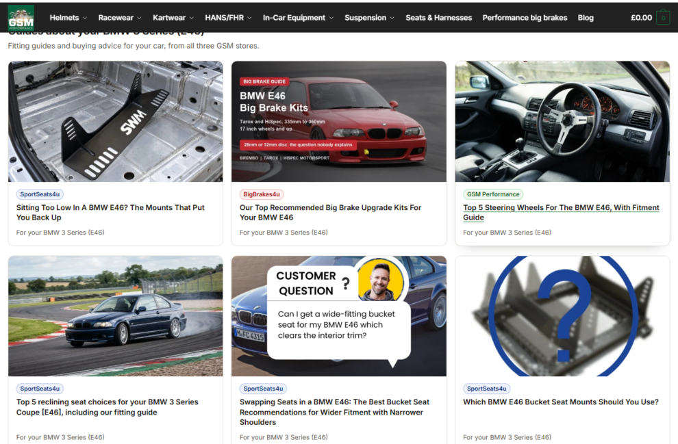 Guides about your car listed under the parts