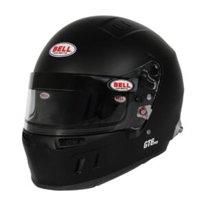 Bell GT6 Pro helmet in Matt Black, FIA 8859-2024 and Snell SA2025, view A - GSM Performance